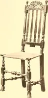 An illustration from The colonial furniture of New England : A study of the domestic furniture in use in the seventeenth and eighteenth centuries (1892)