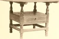 An illustration from The colonial furniture of New England : A study of the domestic furniture in use in the seventeenth and eighteenth centuries (1892)
