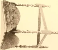 An illustration from The colonial furniture of New England : A study of the domestic furniture in use in the seventeenth and eighteenth centuries (1892)