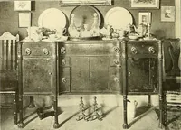 An illustration from Colonial homes and their furnishings (1912)