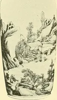 An illustration from The color blue in pottery and porcelain (1902)