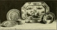 An illustration from The color blue in pottery and porcelain (1902)