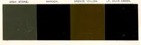 An illustration from Color card : February 1894, H.W. Johns M'f'g Co., manufacturers of the standard paints for structural purposes, roof paints, wood stains, varnishes, etc. (1894)