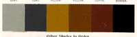 An illustration from Color card : February 1894, H.W. Johns M'f'g Co., manufacturers of the standard paints for structural purposes, roof paints, wood stains, varnishes, etc. (1894)