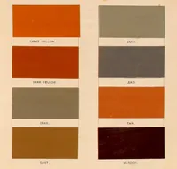 An illustration from Color card : H.W. Johns’ liquid paints : roof paints and floor paints / H.W. Johns’ M’f’g. Co. (1898)
