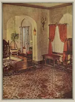 An illustration from Color and design : dominant notes of the modern home (1928)