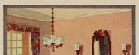 An illustration from Color harmony in the home : an invaluable reference book on the uses of color : with a description of the magic doorway (1928)