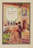 An illustration from Color harmony in the home : an invaluable reference book on the uses of color : with a description of the magic doorway (1928)