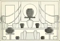 An illustration from Color in everyday life; a manual for lay students, artisaus and artists; the principles of color combination and color arrangement, and their applications in dress, home, business, the theatre and community play (1918)