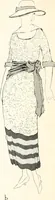 An illustration from Color in everyday life; a manual for lay students, artisaus and artists; the principles of color combination and color arrangement, and their applications in dress, home, business, the theatre and community play (1918)