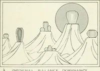 An illustration from Color in everyday life; a manual for lay students, artisaus and artists; the principles of color combination and color arrangement, and their applications in dress, home, business, the theatre and community play (1918)