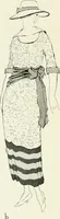 An illustration from Color in everyday life; a manual for lay students, artisaus and artists; the principles of color combination and color arrangement, and their applications in dress, home, business, the theatre and community play (1918)