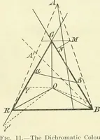 An illustration from Colour vision, a discussion of the leading phenomena and their physical laws (1922)