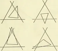 An illustration from Colour vision, a discussion of the leading phenomena and their physical laws (1922)