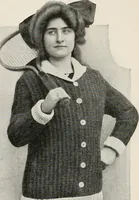 Picture 121 of 242 from The Columbia book of yarns : containing a manual of knitting and crocheting (1916), leaf 128