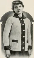 Picture 123 of 242 from The Columbia book of yarns : containing a manual of knitting and crocheting (1916), leaf 130