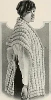 An illustration from The Columbia book of yarns : containing a manual of knitting and crocheting (1916)