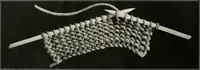 An illustration from The Columbia book of yarns : containing a manual of knitting and crocheting (1916)