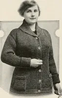 Picture 155 of 242 from The Columbia book of yarns : containing a manual of knitting and crocheting (1916), leaf 159