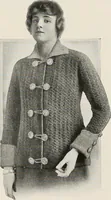 Picture 157 of 242 from The Columbia book of yarns : containing a manual of knitting and crocheting (1916), leaf 161