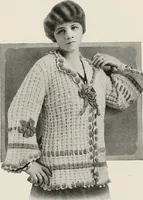 Picture 178 of 242 from The Columbia book of yarns : containing a manual of knitting and crocheting (1916), leaf 183