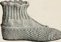 An illustration from The Columbia book of yarns : containing a manual of knitting and crocheting (1916)
