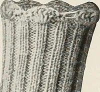 Picture 203 of 242 from The Columbia book of yarns : containing a manual of knitting and crocheting (1916), leaf 205