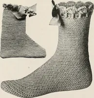 Picture 204 of 242 from The Columbia book of yarns : containing a manual of knitting and crocheting (1916), leaf 205