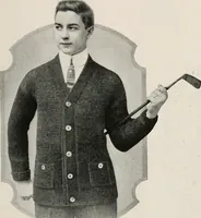 An illustration from The Columbia book of yarns : containing a manual of knitting and crocheting (1916)
