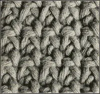 Picture 94 of 242 from The Columbia book of yarns : containing a manual of knitting and crocheting (1916), leaf 81