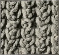 Picture 95 of 242 from The Columbia book of yarns : containing a manual of knitting and crocheting (1916), leaf 81