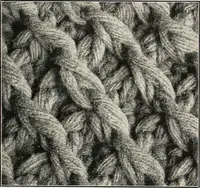 Picture 96 of 242 from The Columbia book of yarns : containing a manual of knitting and crocheting (1916), leaf 82