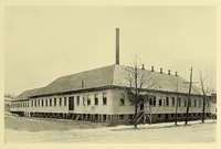 An illustration from Comb making in America, an account of the origin and development of the industry for which Leominster has become famous, to which are added pictures of many of the early comb makers and views of the old time comb shops (1925)