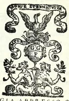 An illustration from Comedie di m. Girolamo Parabosco .. (1560)