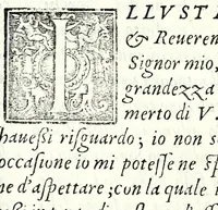 An illustration from Comedie di m. Girolamo Parabosco .. (1560)