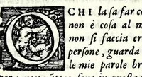 An illustration from Comedie di m. Girolamo Parabosco .. (1560)