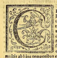 An illustration from Comentarii ac quaestiones in vniuersam Aristotelis ac subtilissimi doctoris Ihoannis Duns Scoti logicam. : Totum hoc opus in duas partes distributum offertur: prima continet breue quoddam Logicae compendium quod vulgo solet Summa seu Summulae Dialecticae nuncupati quaestiones prolegomenales, praedicabilia Porphirij, & Aristotelis Antipraedicamenta, Praedicamenta & post praedicamebta [sic]. : Secunda pars libros Perihermeniarum seu de interpretatione, libros priorum, posteriorum, Topicorum & Elenchorum comprehendit. Auctore R.P.F. Hyeronimo Valera Peruano Ordinis Minorum Regularis obseruantiae, Pruouinciae duodecim Apostolorum, sacre theologiae lectore iubilato & in celeberrimo Limensi Conuentis S. Francisci Guardiano (1610)