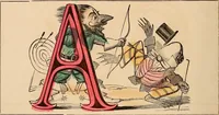 Picture 1 of 22 from The comic alphabet (1847), leaf 1