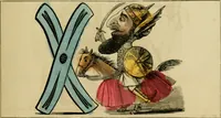 Picture 20 of 22 from The comic alphabet (1847), leaf 10