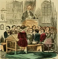 Picture 22 of 22 from The comic alphabet (1847), leaf 12