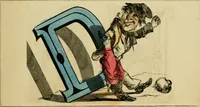Picture 4 of 22 from The comic alphabet (1847), leaf 2