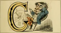 An illustration from The comic alphabet (1847)
