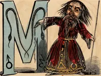 An illustration from The comic alphabet (1847)