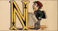 Picture 10 of 22 from The comic alphabet (1847), leaf 5