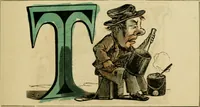Picture 16 of 22 from The comic alphabet (1847), leaf 8