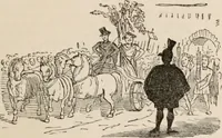 An illustration from The comic history of Rome (1850)