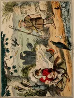 An illustration from The comic history of Rome (1850)