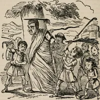 An illustration from The comic history of Rome (1850)