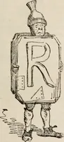 An illustration from The comic history of Rome (1850)