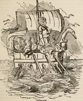 An illustration from The comic history of Rome (1850)